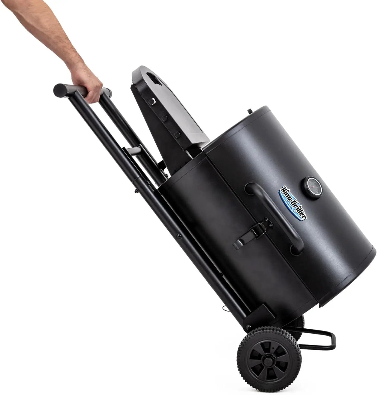 Char-Griller E1816 King-Griller Gambler Portable Charcoal Grill in Black by GreenHaven Gardens