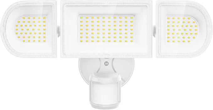 150W Motion Sensor Lights Outdoor for Outside, 15000LM LED Flood Lights Outdoor Wired Dusk to Dawn, Exterior Security Floodlight Fixture Waterproof IP65, Outdoor Lighting for House, Garage by GreenHaven Gardens