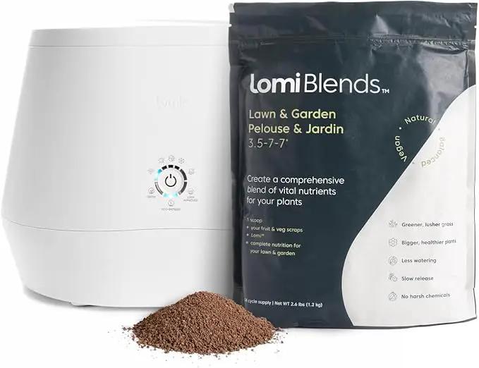Lomi Blends - All-in-One Lawn and Garden Solution - All-Natural Multi-Vitamin for Healthy Soil, Safe for Kids and Pets, Easy to Use - Sustainable Gardening by GreenHaven Gardens