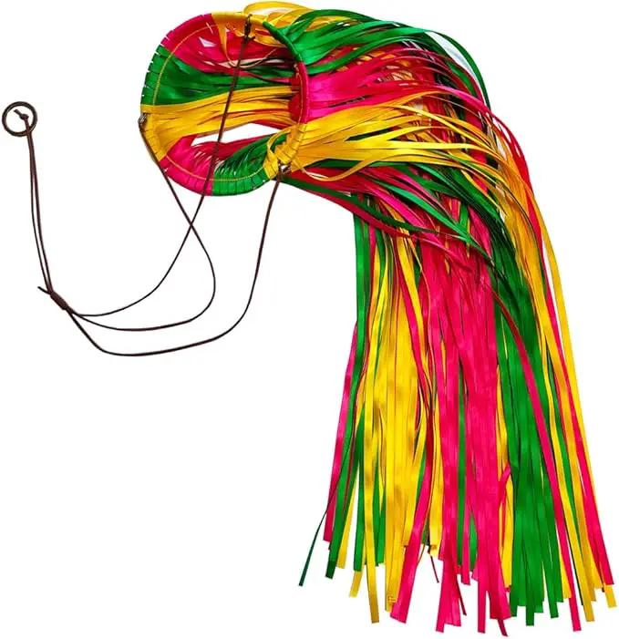 Satin Ribbon Windsock Streamer, Outdoor Decorations for Your Patio, Garden, Yard, Dock and Camper, 41-Inch, WS41-HHL by GreenHaven Gardens