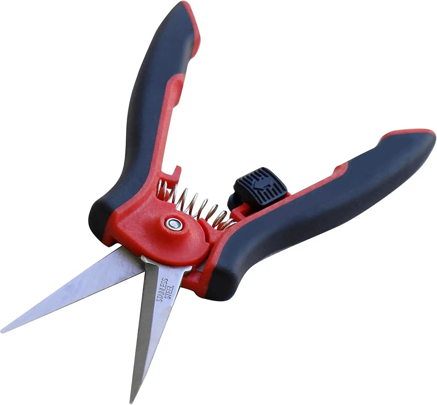 TABOR TOOLS 2-Pack Micro-Tip Pruners with Straight Blades and Fine Tip, Florist Scissors, Garden Snips with Stainless-Steel Non-Stick Precision Blades (2 Pack) (K27A) by GreenHaven Gardens