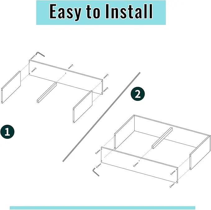 HDPE Raised Garden Bed 47.24 * 24.4 * 9.65 in,Vegetable Planter Bed Outdoor,Elevated Horticulture Planter Bed,Waterproof,Rot-Resistant and Non-Cracking Above Ground Garden Bed(Aruba Blue) by GreenHaven Gardens