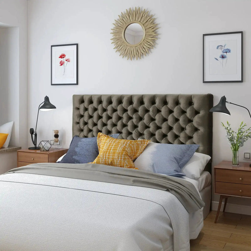 Annecy Contemporary Upholstered Headboard by HouseOfZazla