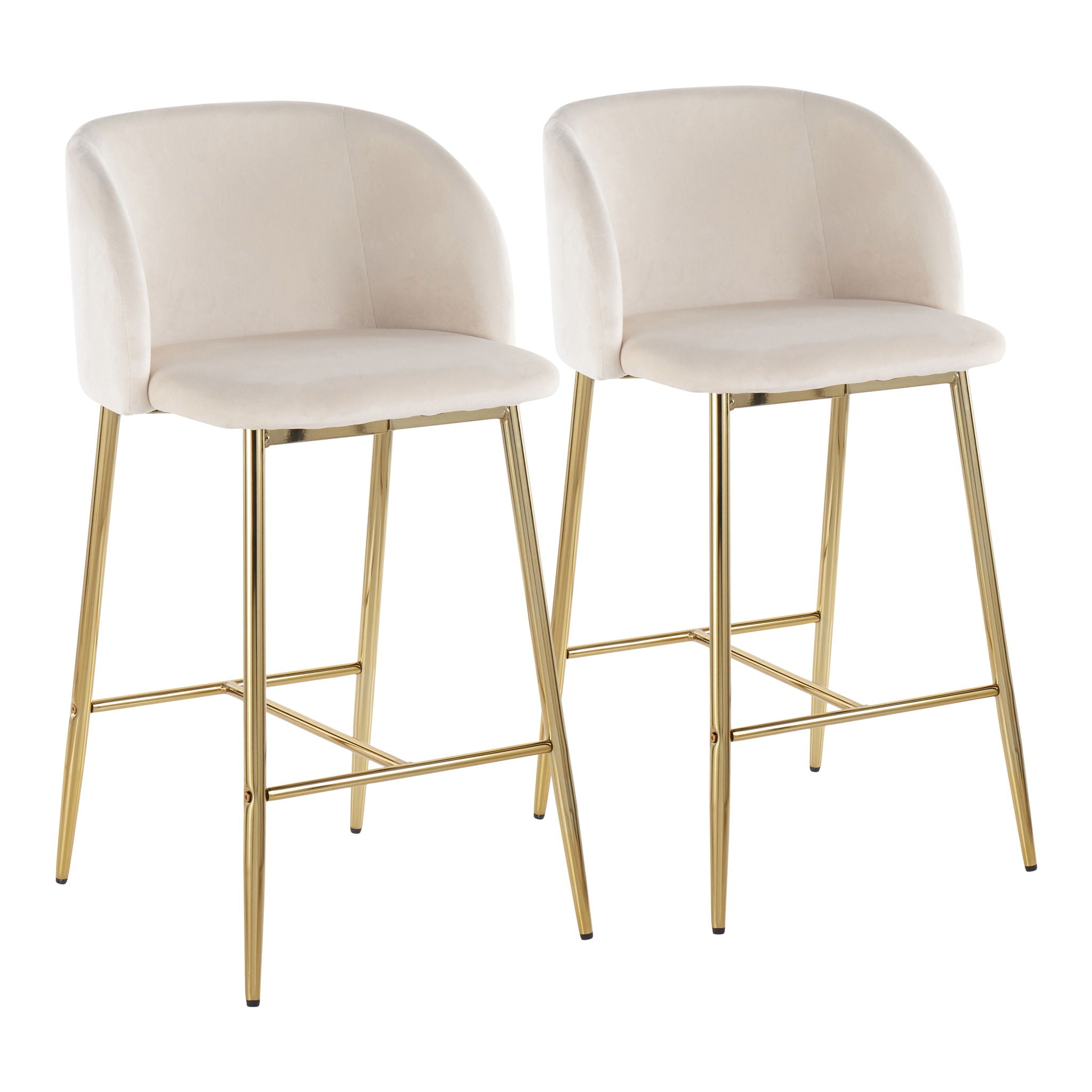 Fran - Contemporary Counter Stool (Set of 2) by HouseOfZazla