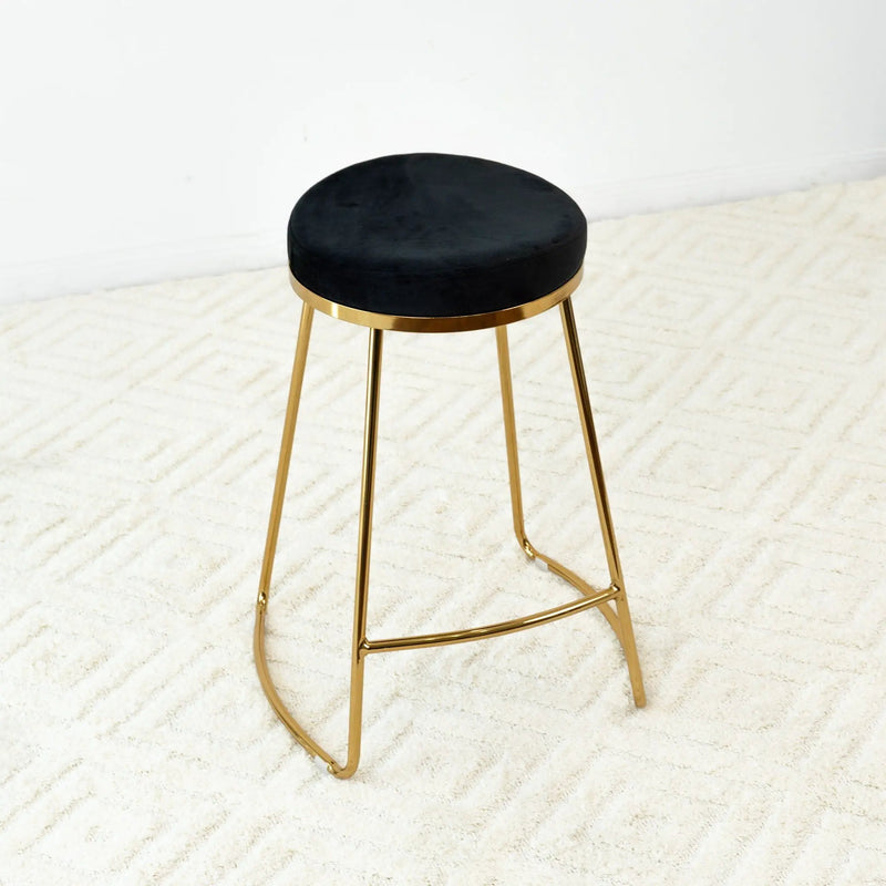 Jane - 26" Mid-Century Modern Luxury Upholstered Stool by HouseOfZazla