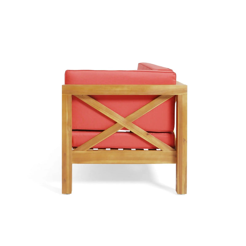 Brava X Back Corner Bench With Coffee Table by HouseOfZazla
