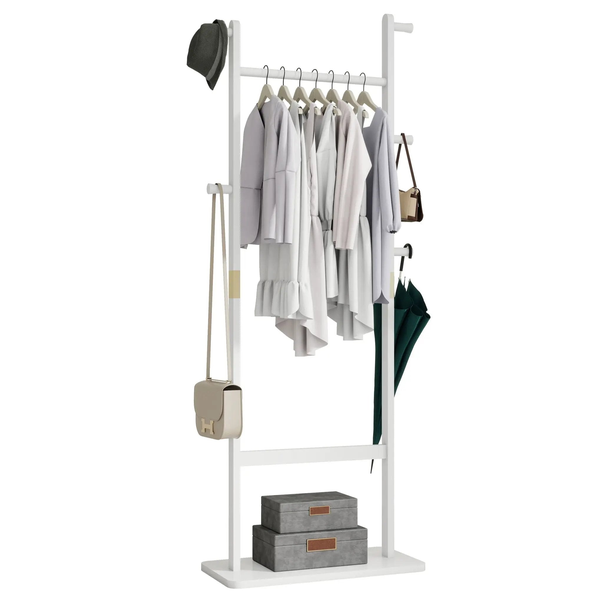 Solid Wood Simple Hat Rack by HouseOfZazla