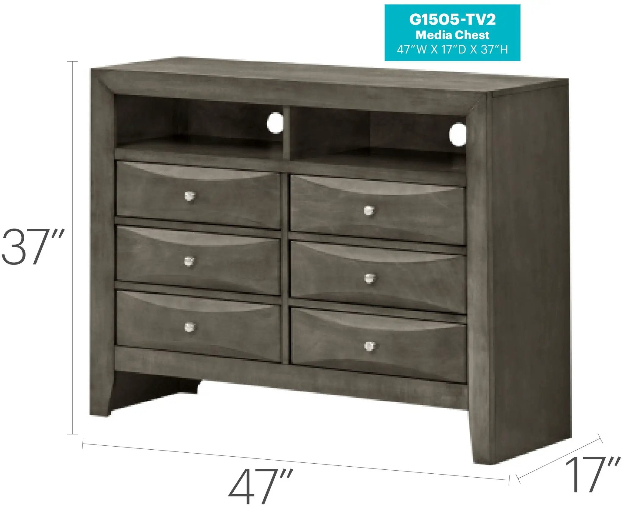 Marilla - Media Chest by Unique Piece Furniture