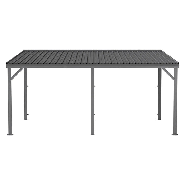 10'x16' Hardtop Wall Mounted Gazebo