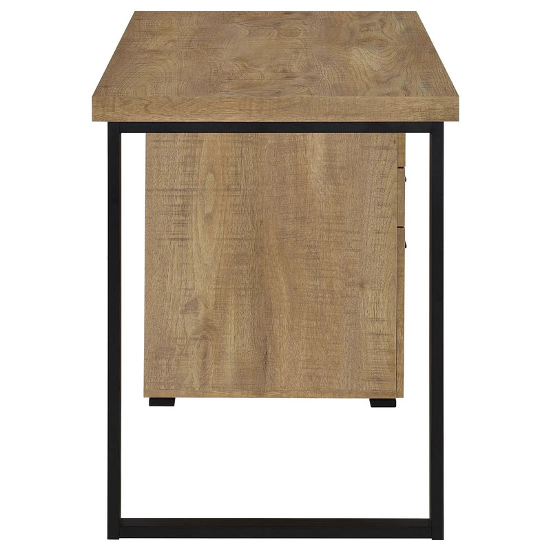 Brennan 47-inch 3-drawer Office Computer Desk Mango by Unique Piece Furniture