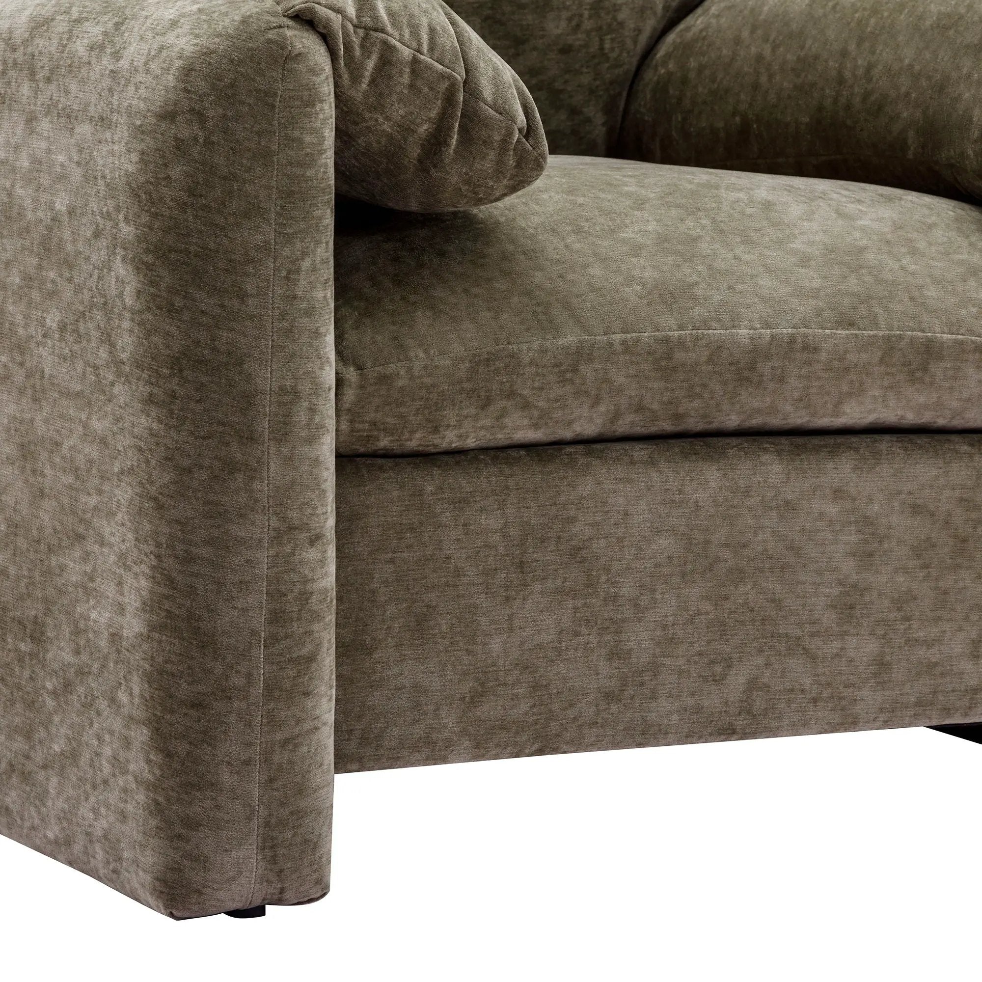 Oversized Accent Single Sofa Lounge Chair - Matcha Green by HouseOfZazla