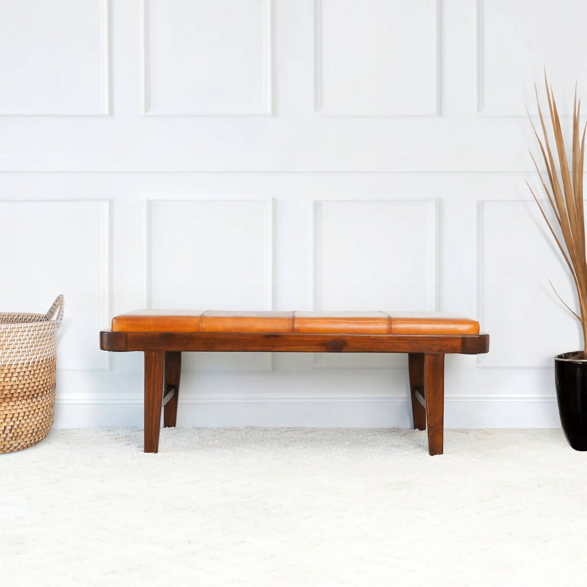 Maddox - Bench - Rustic / Tan by Unique Piece Furniture