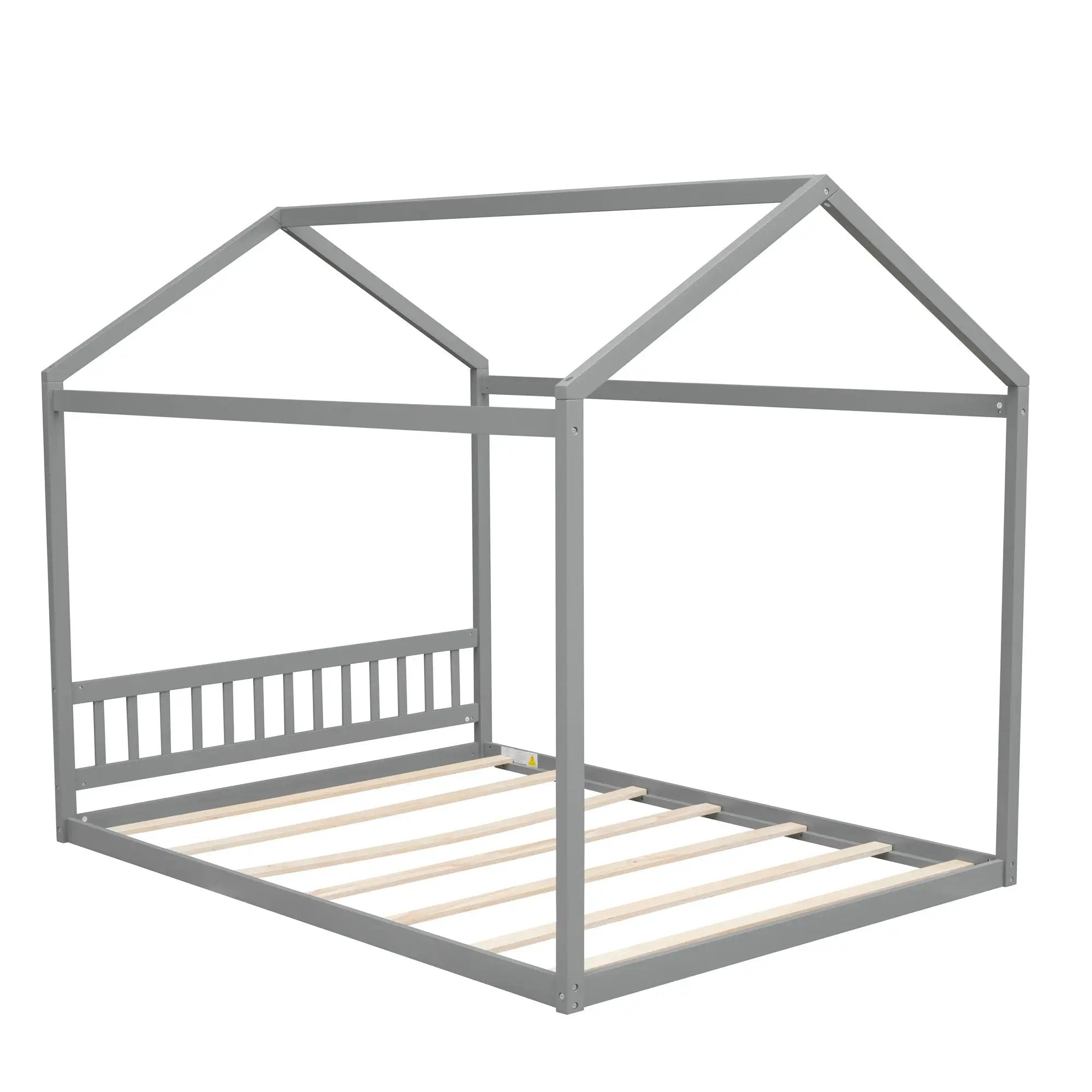 Wooden House Bed With Headboard by Unique Piece Furniture