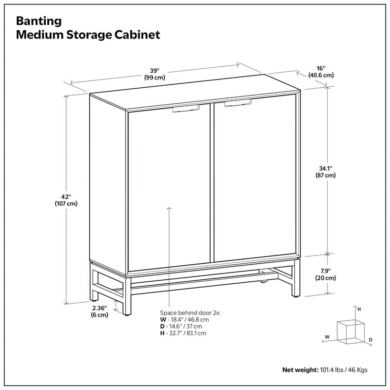 Banting - Storage Cabinet by HouseOfZazla