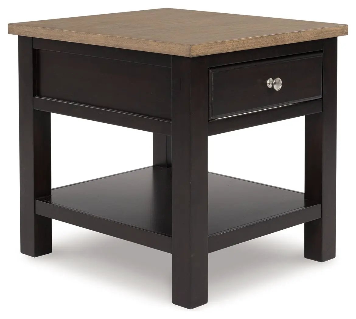 Drazmine - Rectangular End Table - Brown by Unique Piece Furniture
