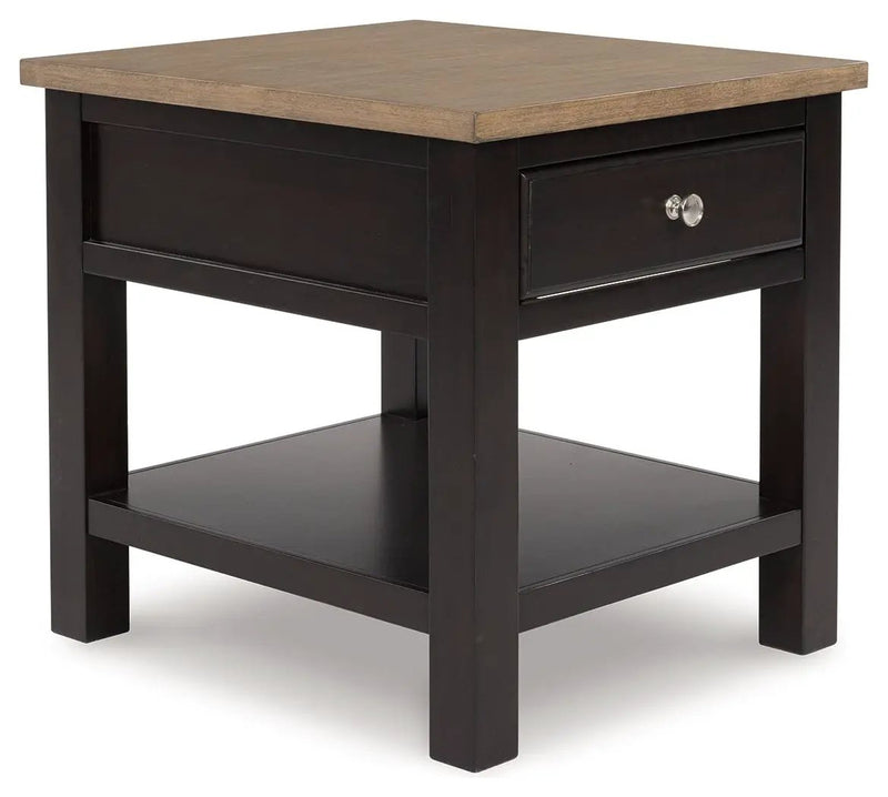Drazmine - Rectangular End Table - Brown by Unique Piece Furniture