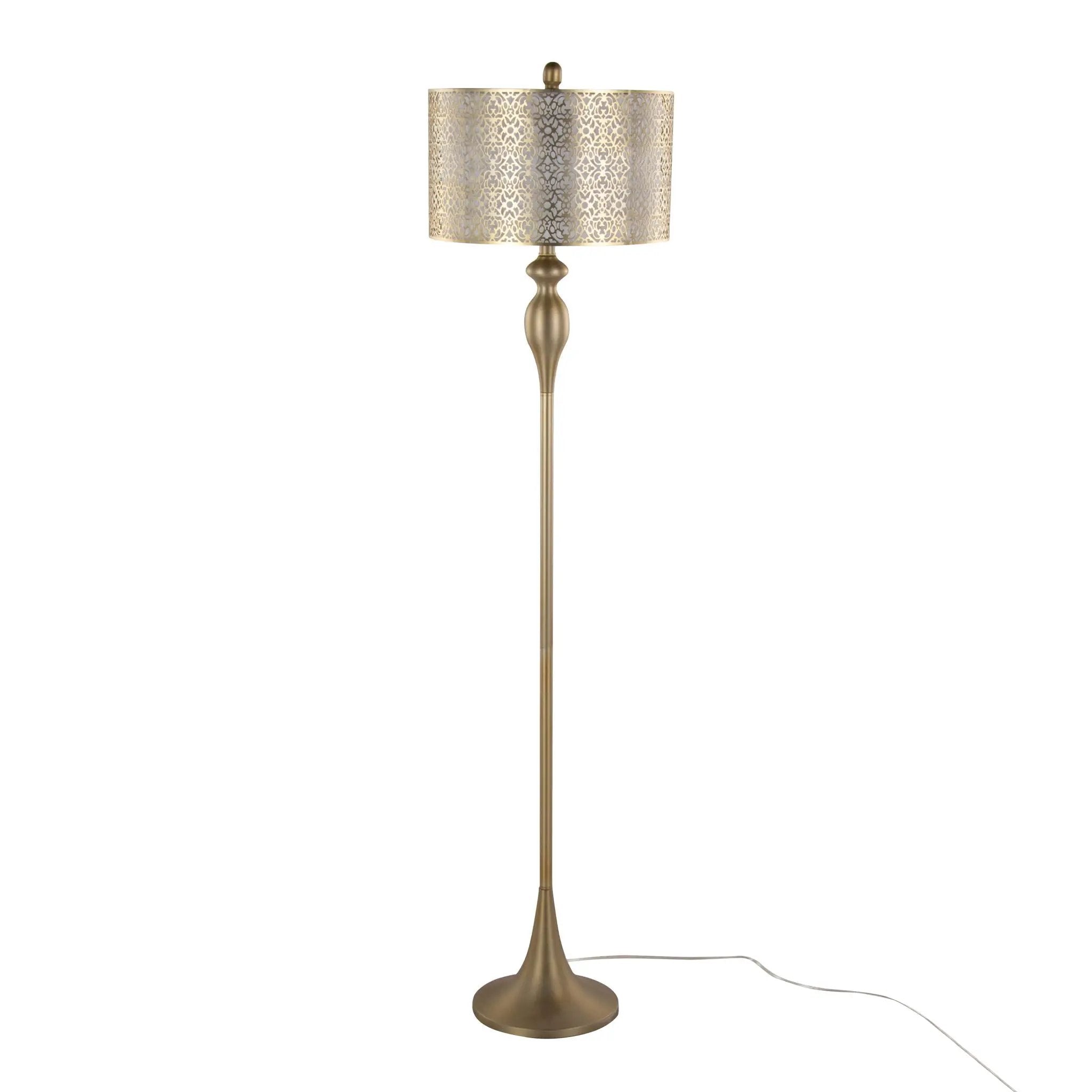 Ashland - Contemporary Floor Lamp Laser Cut by HouseOfZazla