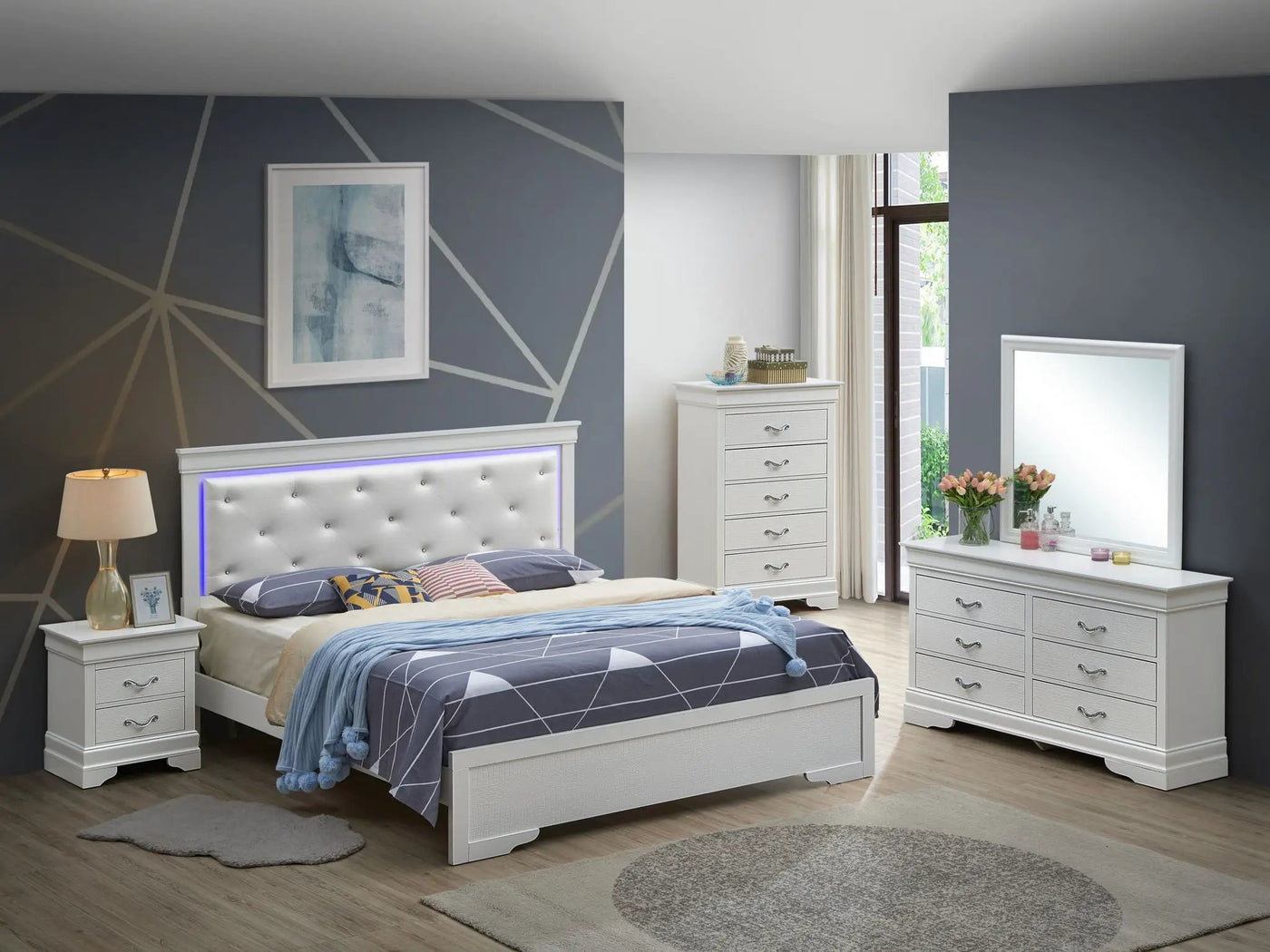 LED Elegant Bed by HouseOfZazla