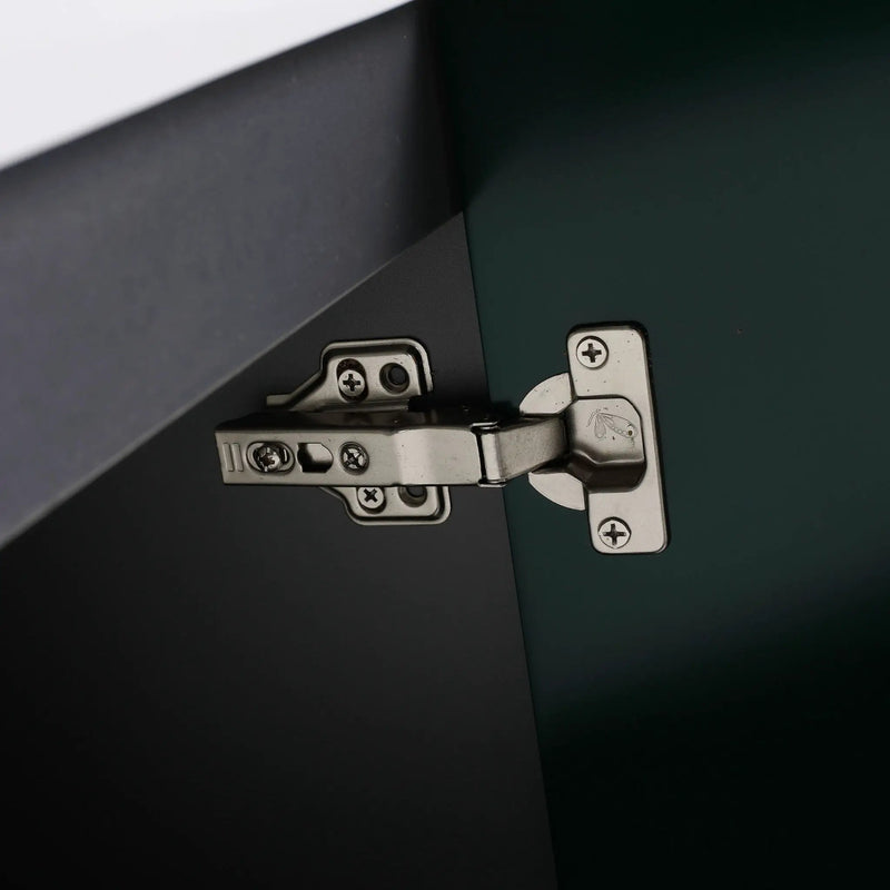 Contemporary Freestanding Bathroom Vanity With Resin Sink & Soft-Close Cabinet Doors by HouseOfZazla