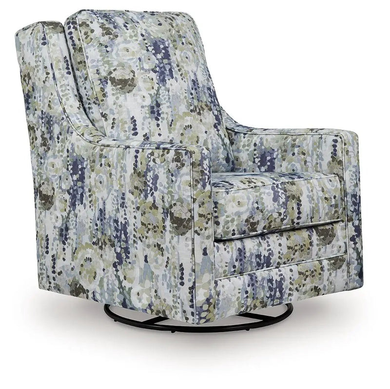 Dustinford - Swivel Glider Accent Chair - Multi by Unique Piece Furniture