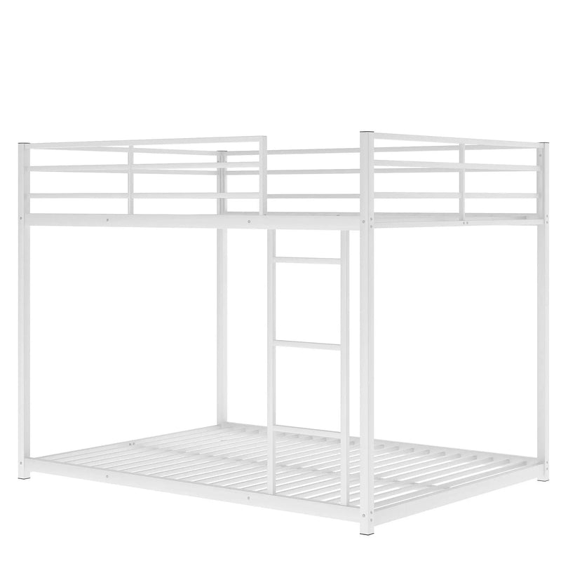 Metal Bunk Bed, Low Bunk Bed With Ladder by Unique Piece Furniture