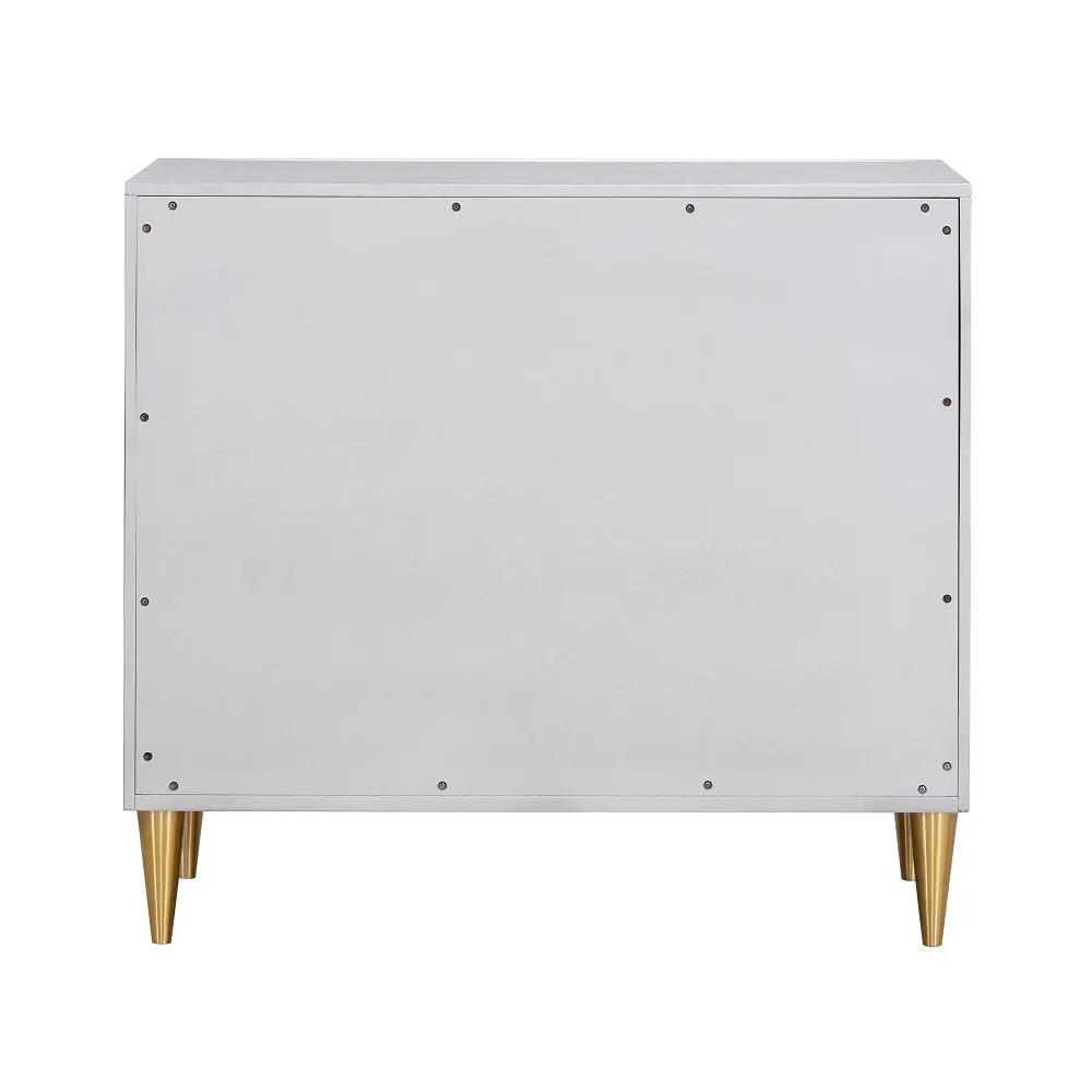 Anson - Console Cabinet - Metallic Silver & Champagne by Unique Piece Furniture