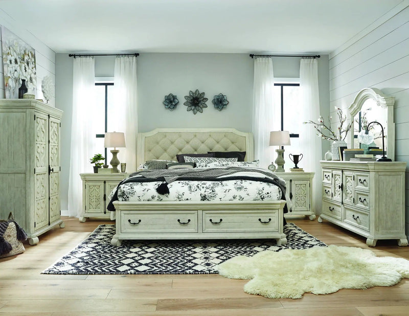 Bronwyn - Armoire - Alabaster by Unique Piece Furniture