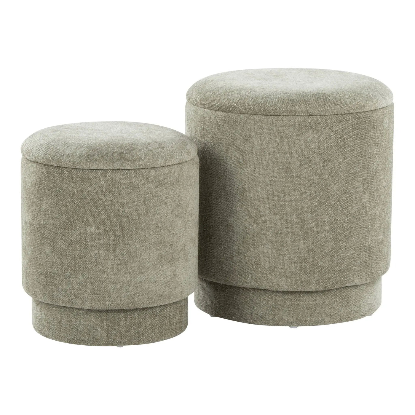 Marla - Upholste Contemporary Ottoman Set by HouseOfZazla