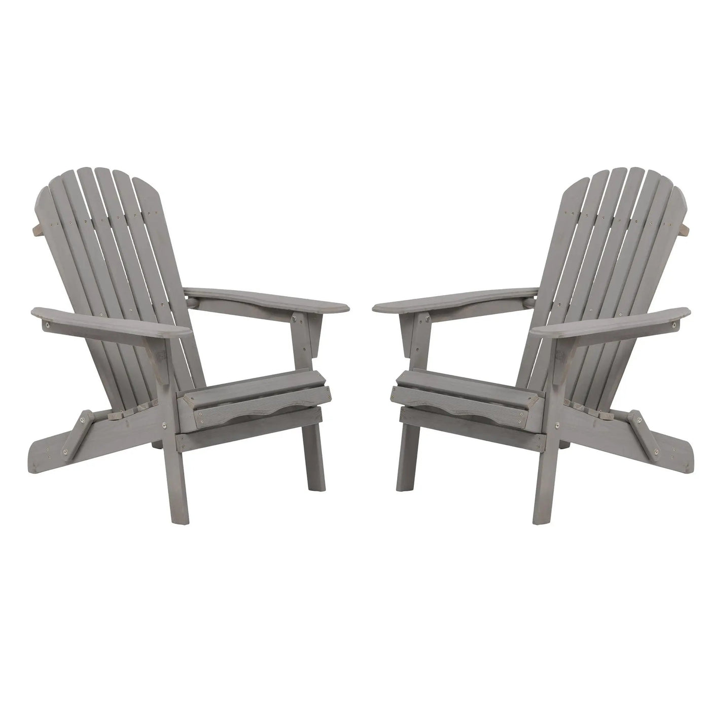 Oversize Outdoor Folding Adirondack Chair, Patio Chair For Garden by HouseOfZazla