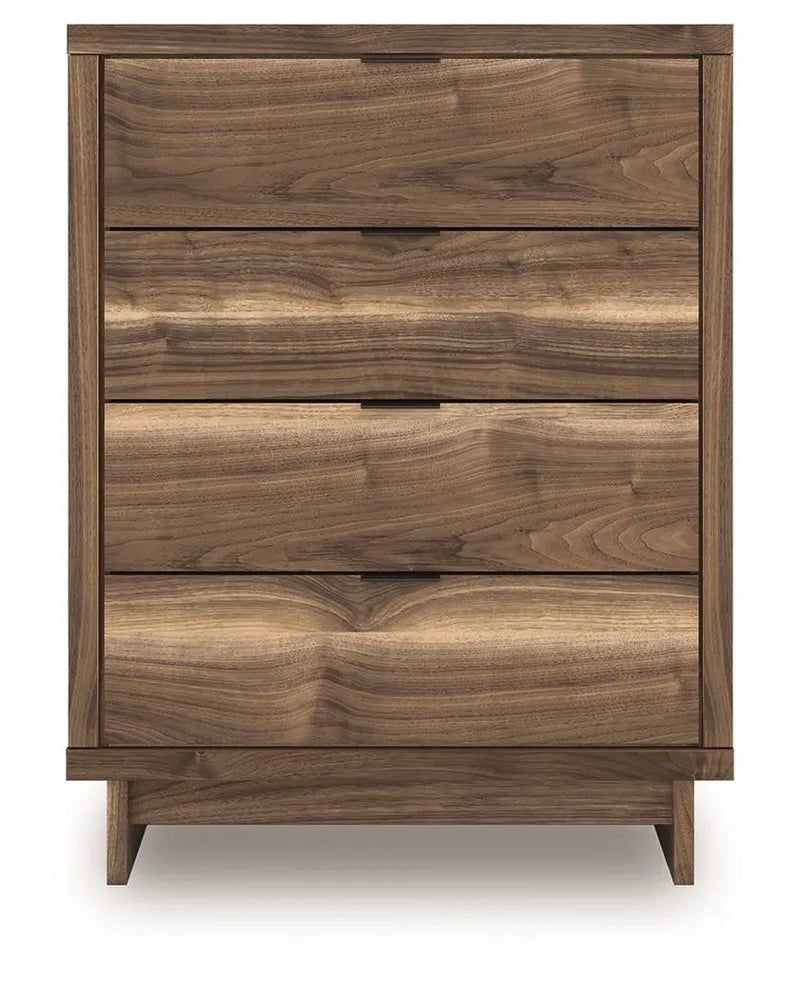 Chirason - Four Drawer Chest - Brown by Unique Piece Furniture