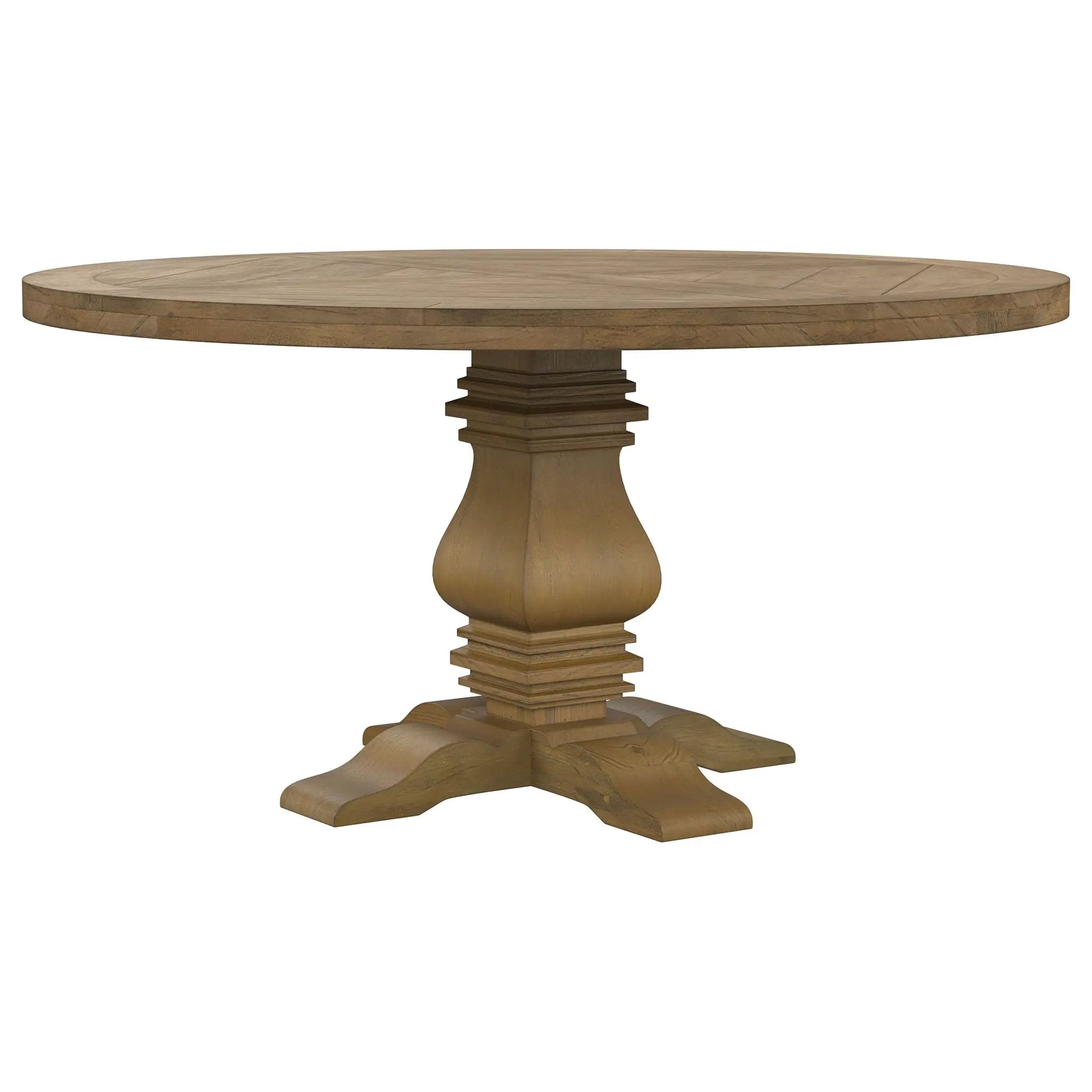 Rhea - Round Dining Table - Rustic by HouseOfZazla