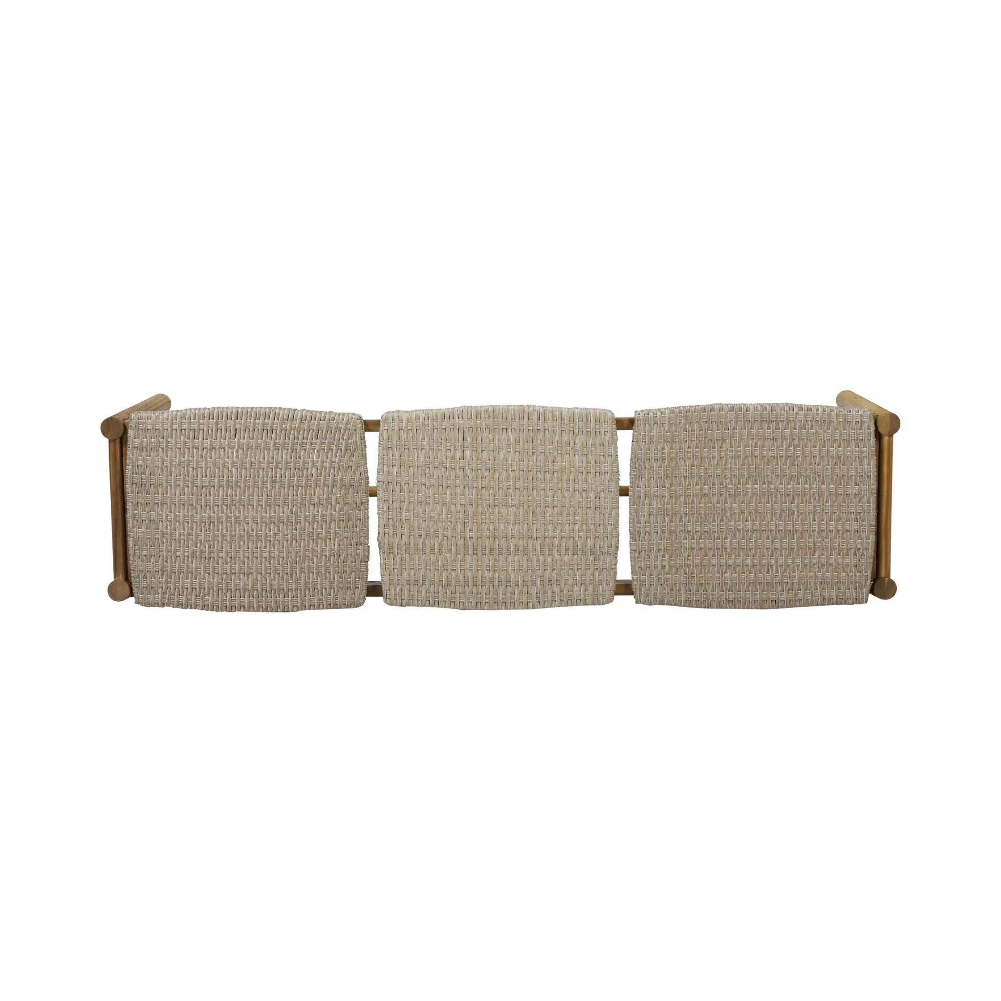 Cambria - 3 Seater Bench - Teak by HouseOfZazla