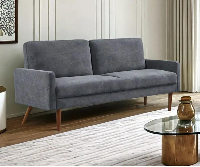 Sofa, European Style With Sleek Design, Modern & Vintage Flair, Upholstered 3 Seater Couch by Unique Piece Furniture