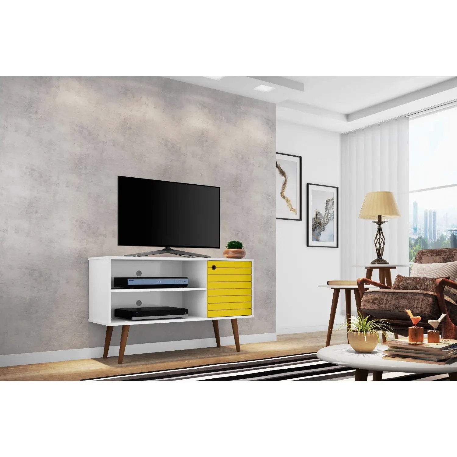 Liberty - Sleek Door Design TV Stand by HouseOfZazla