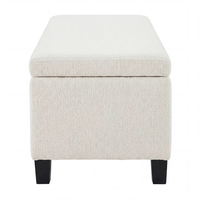 Upholstered Storage Ottoman Bench by HouseOfZazla