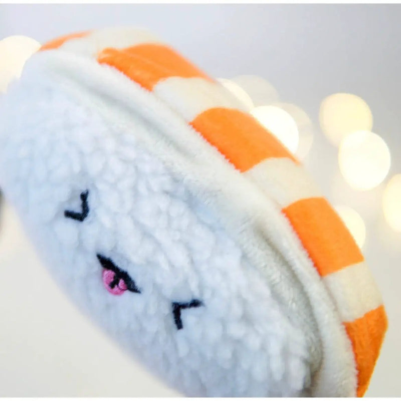 Sushi Plush Keychain 5 Soft Cute Design (Salmon) by Selzalot
