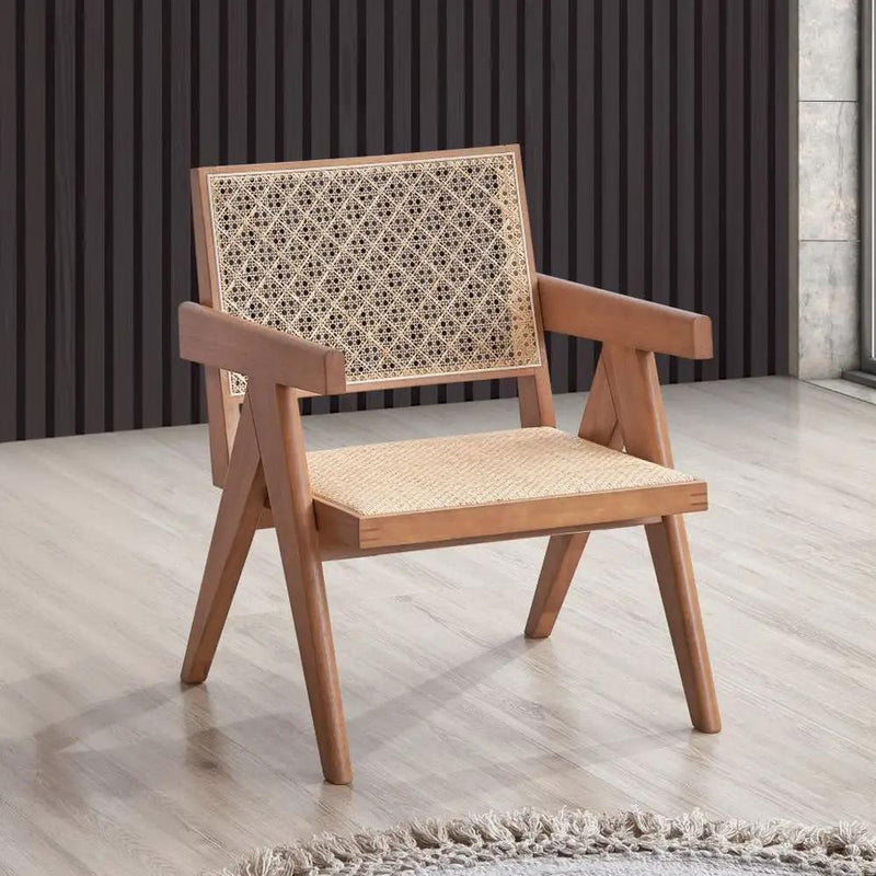 Velentina - Accent Chair - Rattan & Natural by Unique Piece Furniture