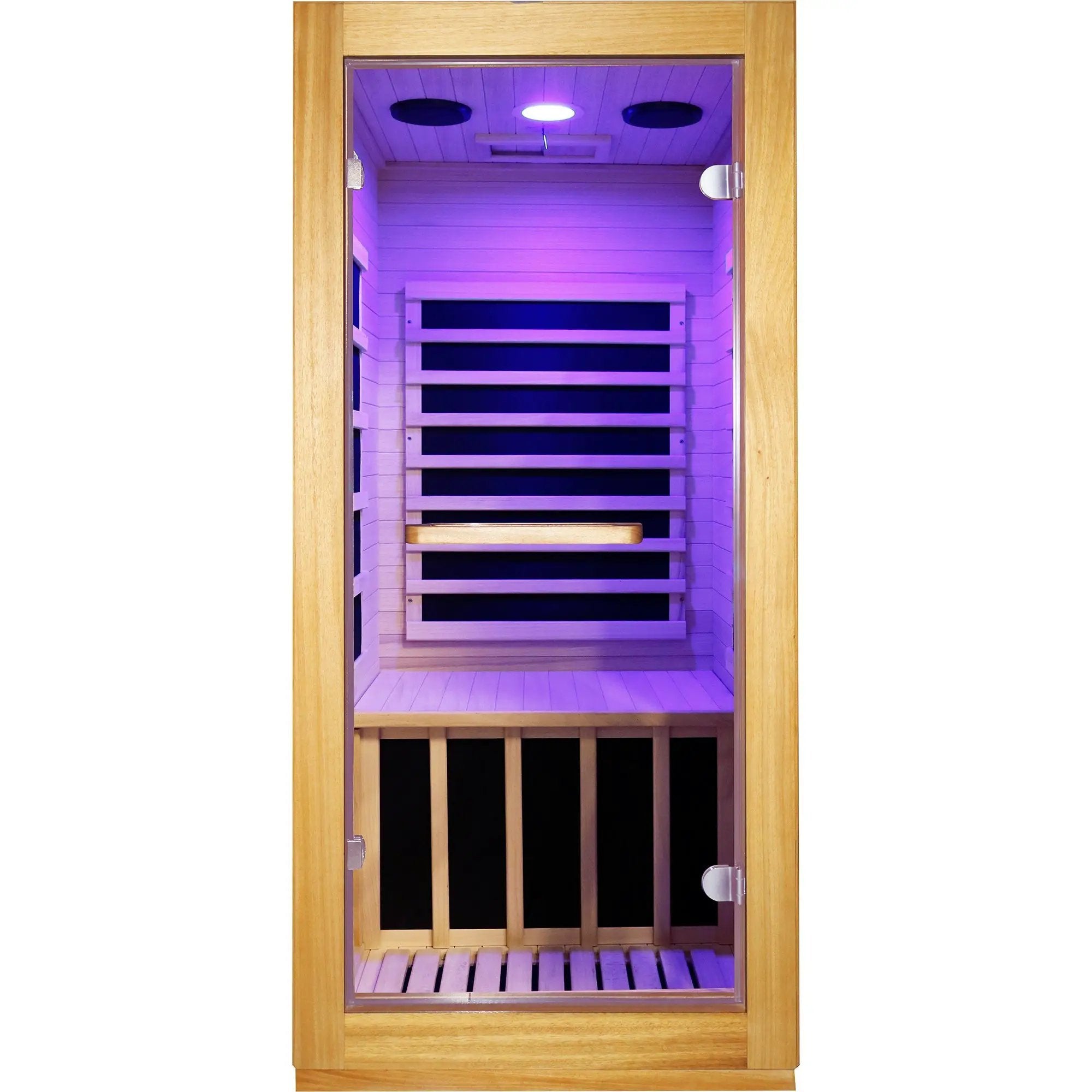 infrared sauna room single room by HouseOfZazla