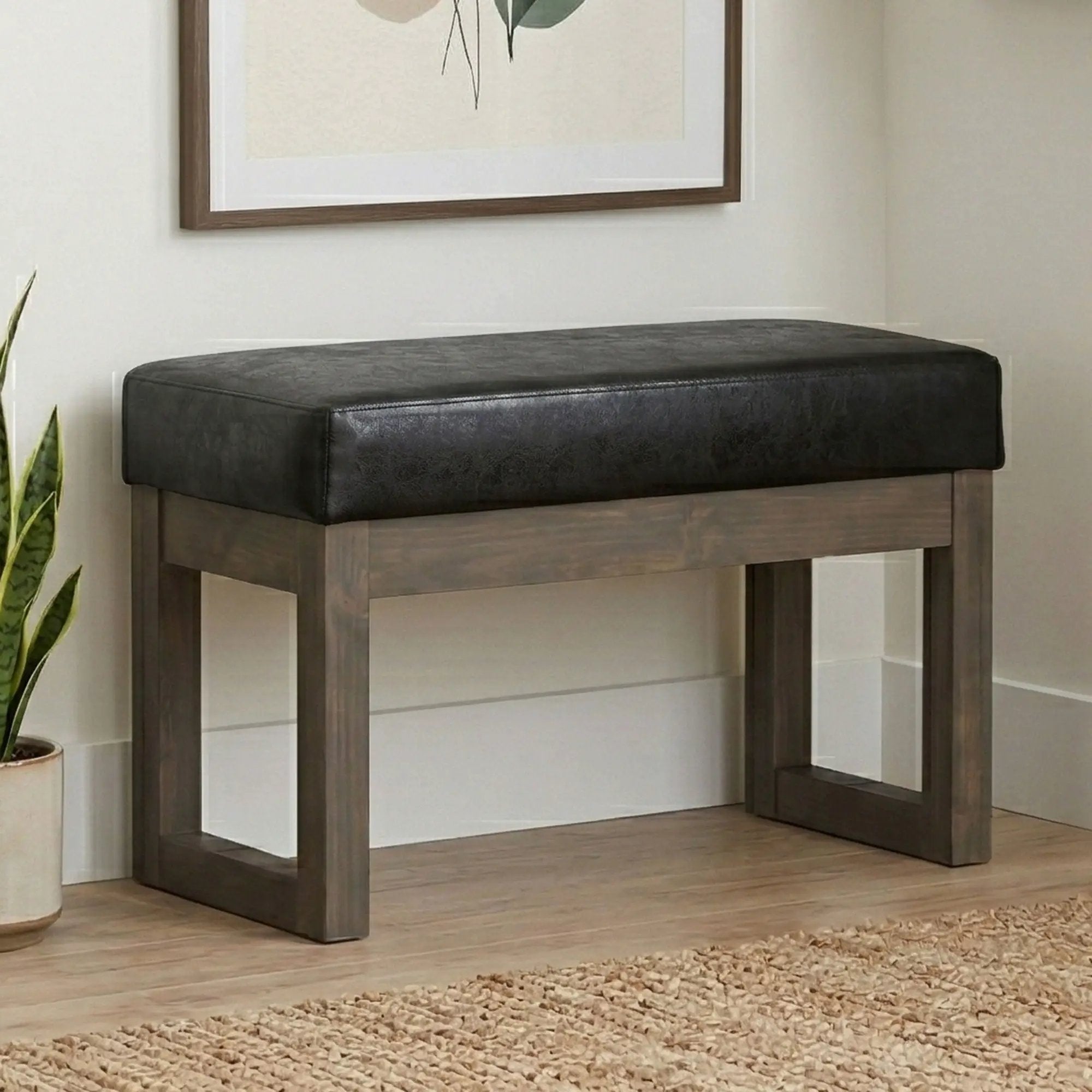 Milltown - Upholstered Ottoman Bench by Unique Piece Furniture