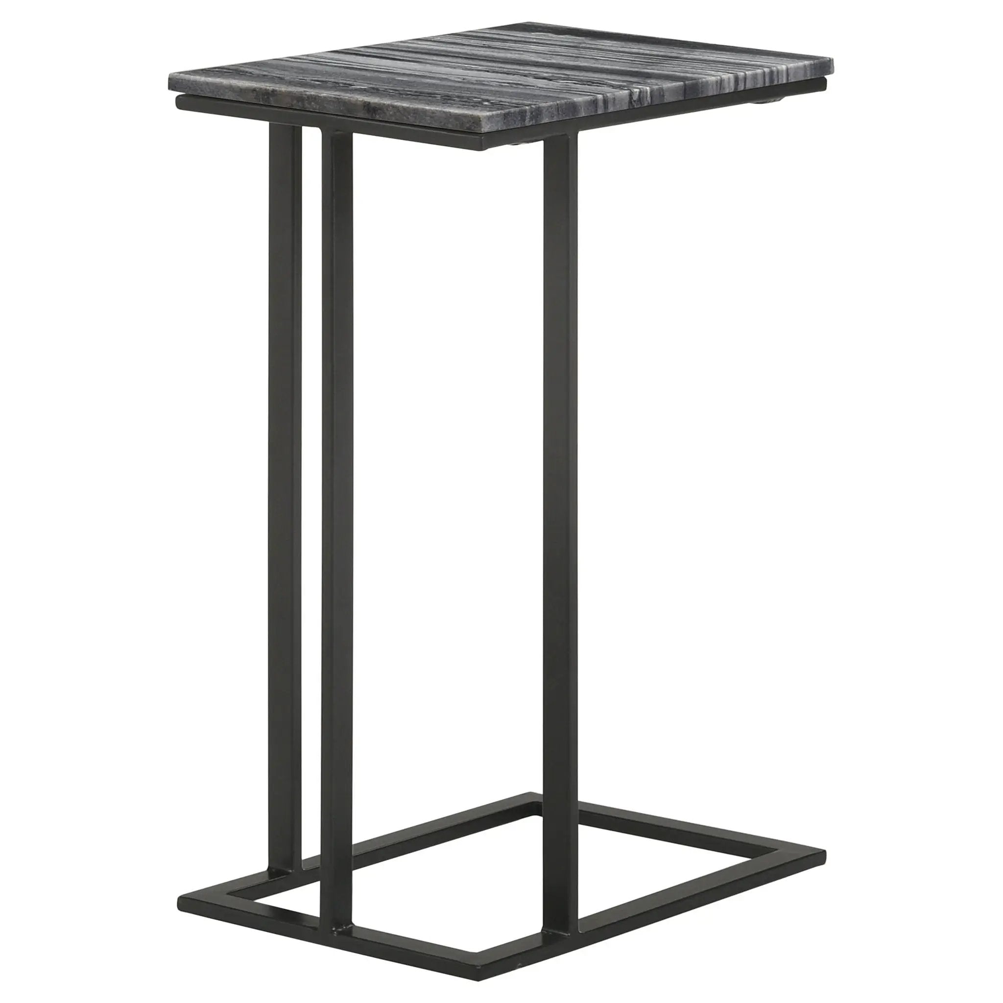 Encina - C-Shaped Sofa Side Table by HouseOfZazla