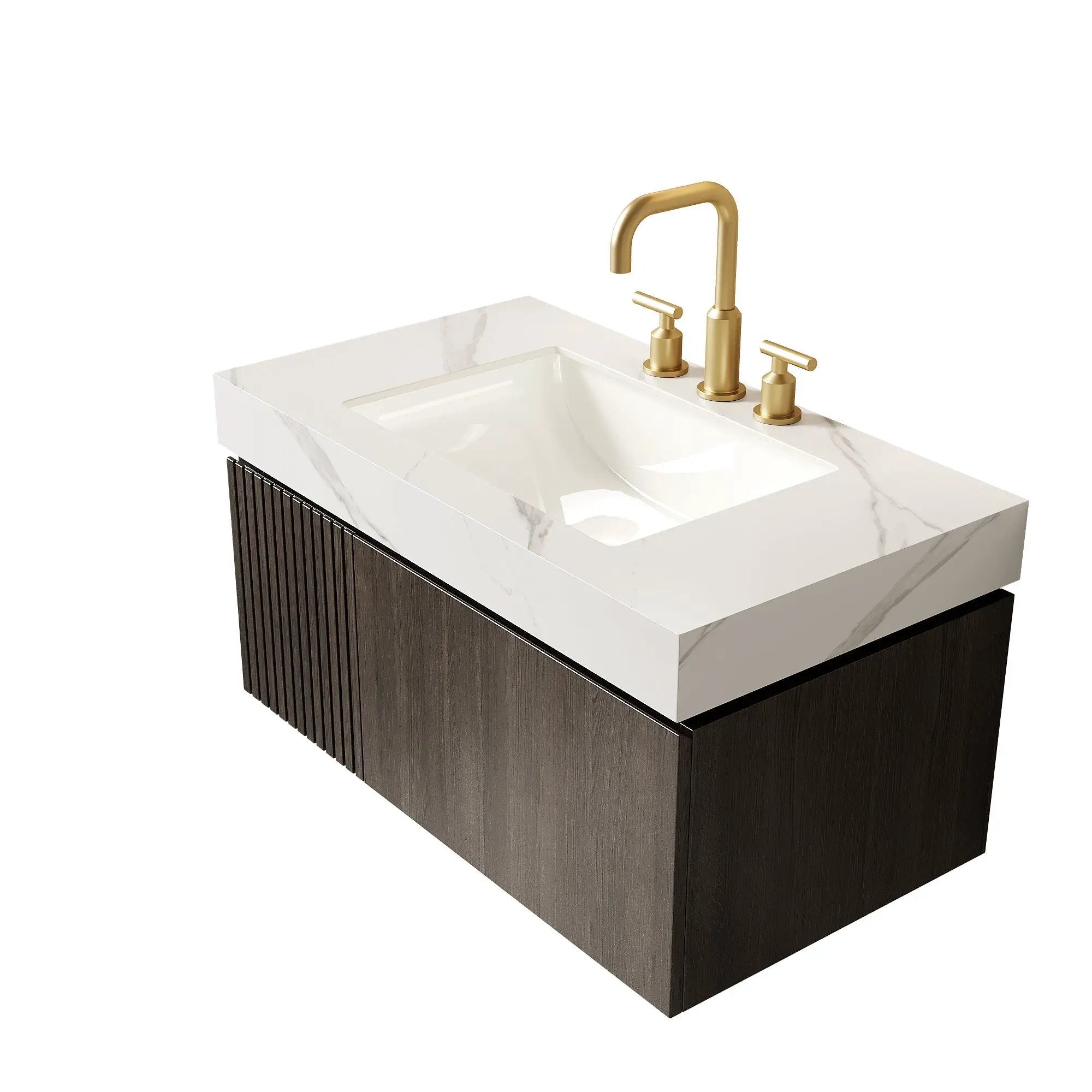 36" MURI Carrara Bathroom Vanity by HouseOfZazla