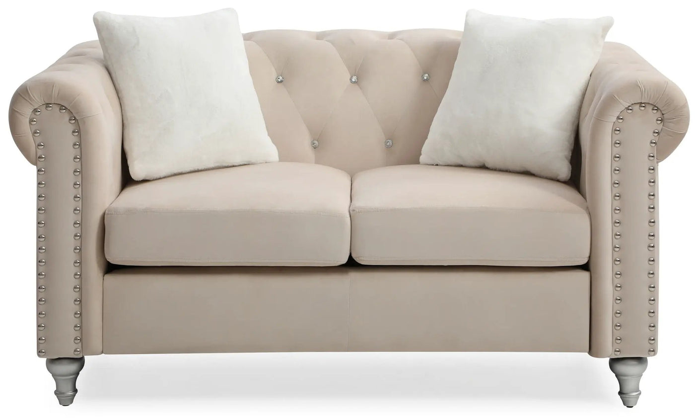Stylish Contemporary Loveseat by HouseOfZazla