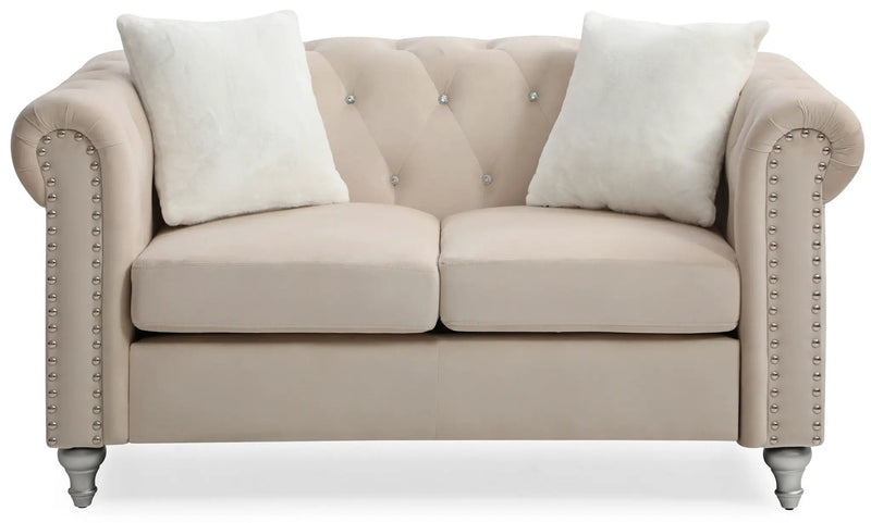 Stylish Contemporary Loveseat by Unique Piece Furniture