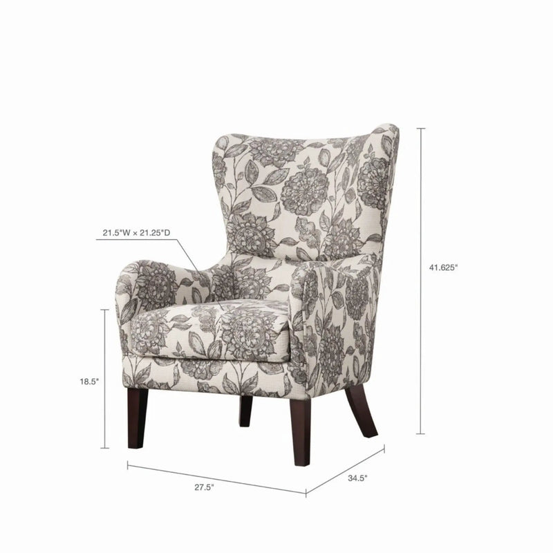 Wing Chair - Multicolor by Unique Piece Furniture