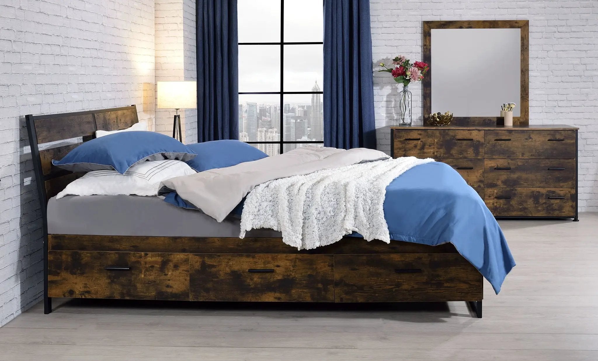 Juvanth - Bed W/Storage by Unique Piece Furniture