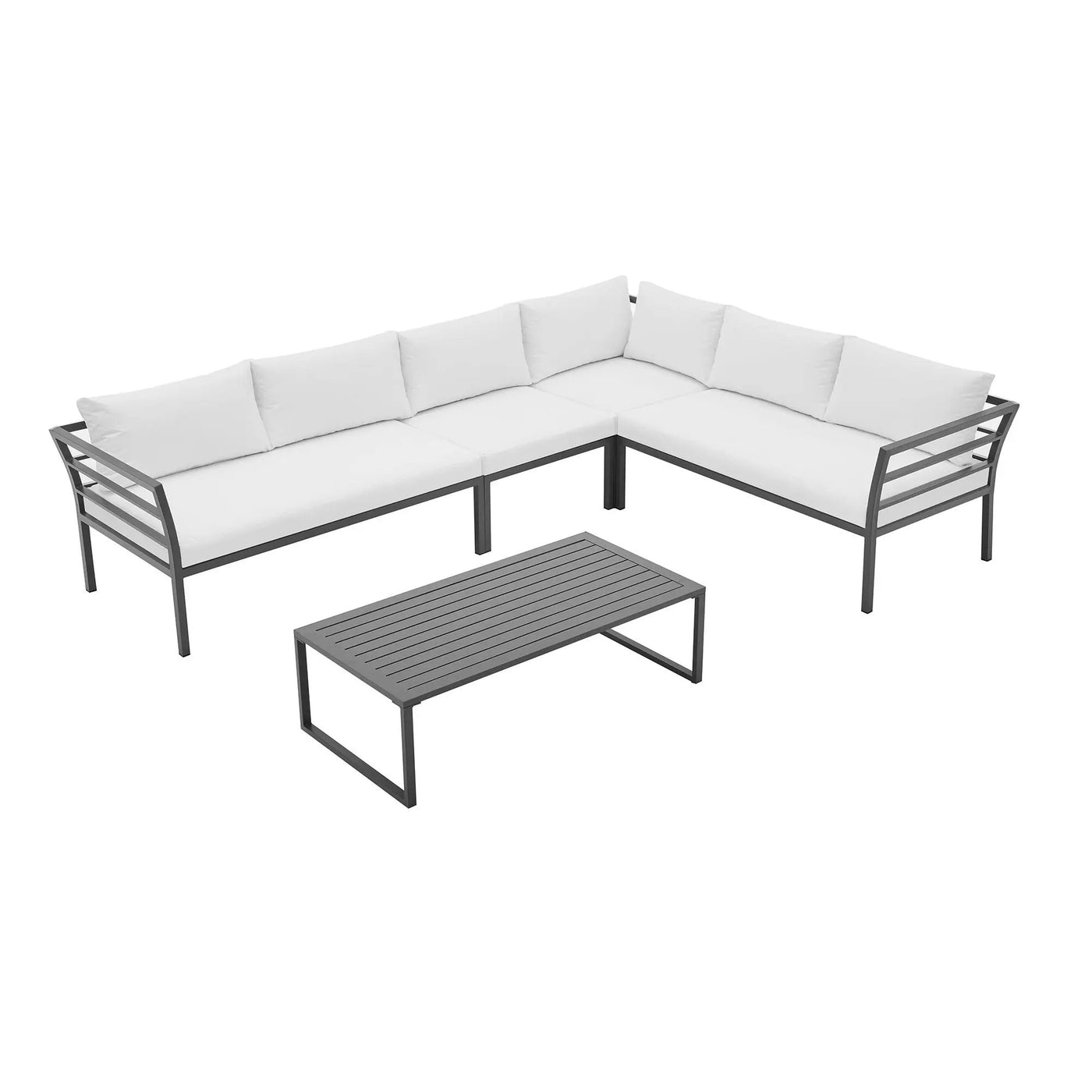 Sunnyside - 5 Piece Outdoor Conversation Set by HouseOfZazla