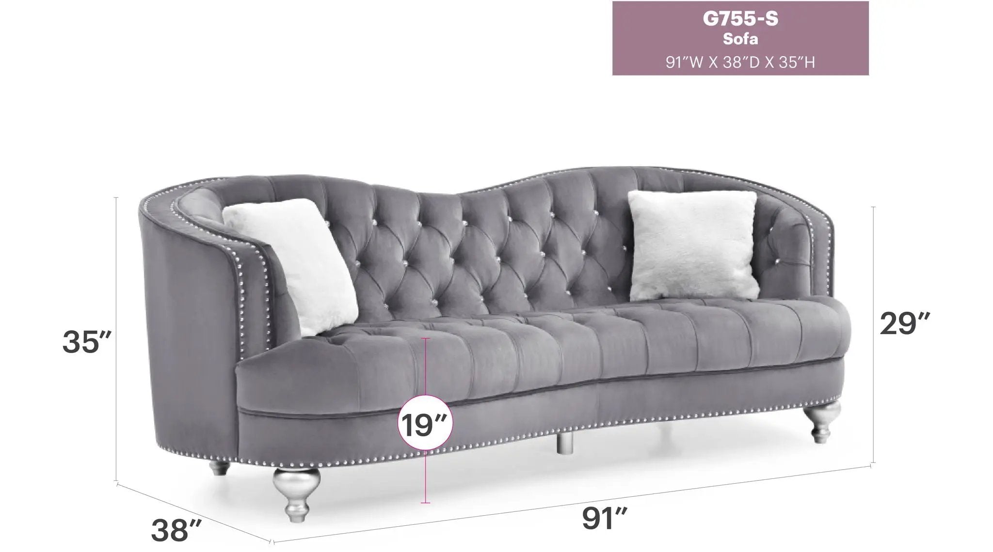 Jewel - Sofa by HouseOfZazla