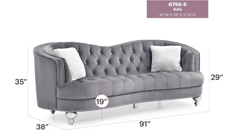 Jewel - Sofa by HouseOfZazla