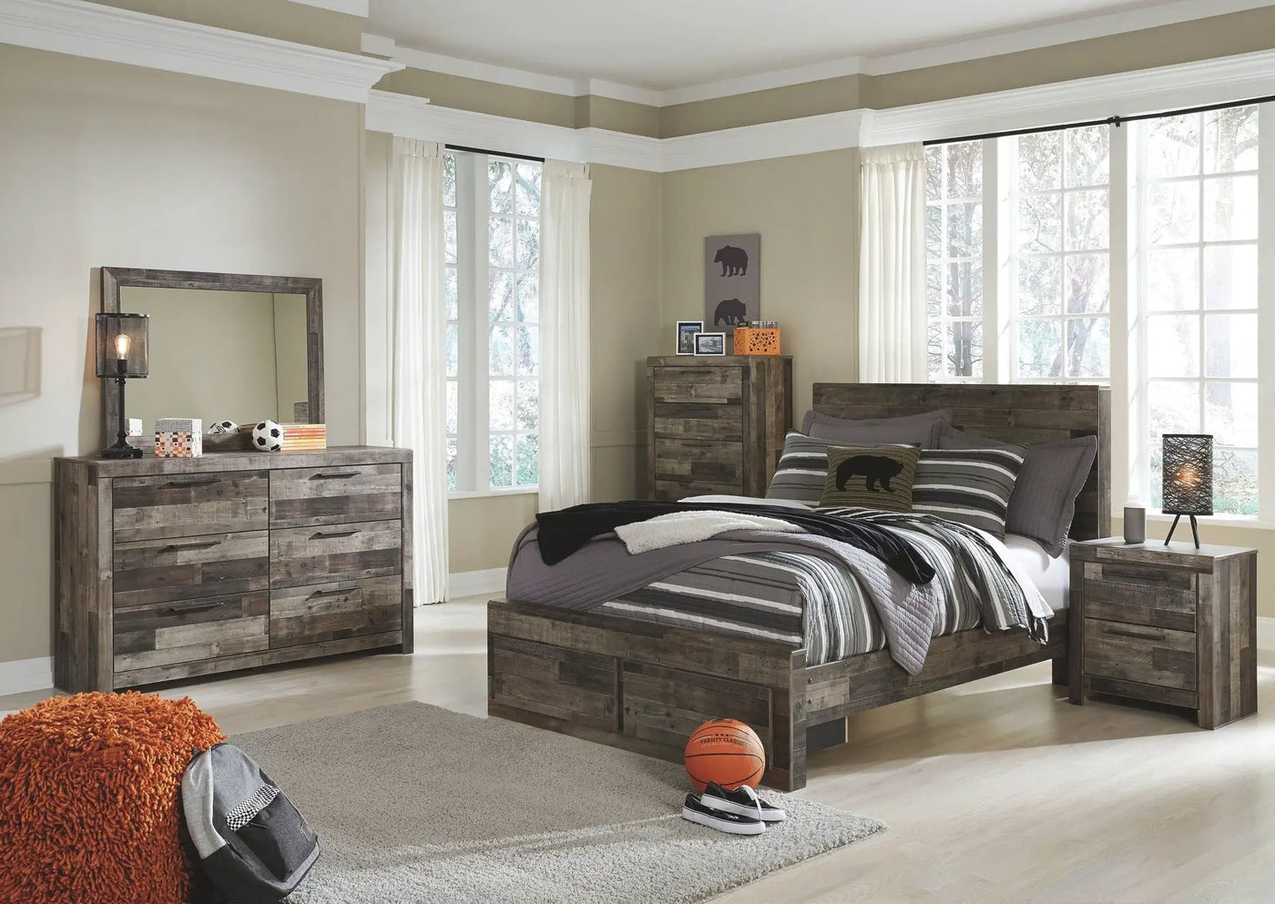 Derekson - Youth Panel Bedroom Set by Unique Piece Furniture