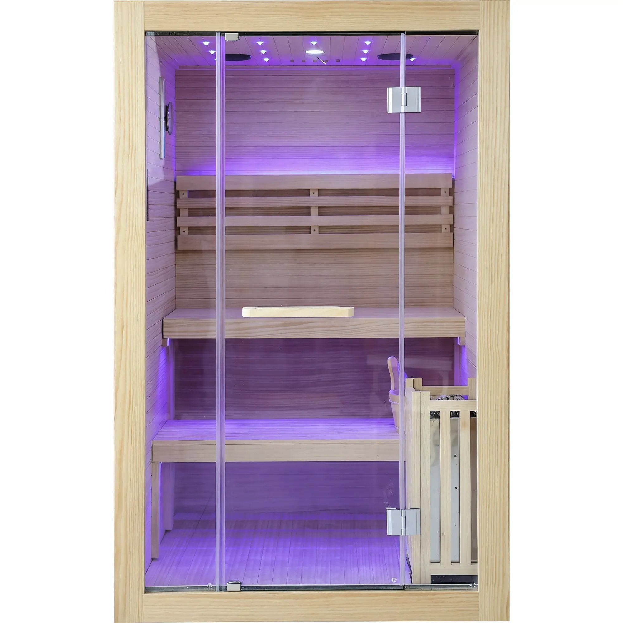 Double-Person 3000W Heating Furnace Sauna Room by HouseOfZazla